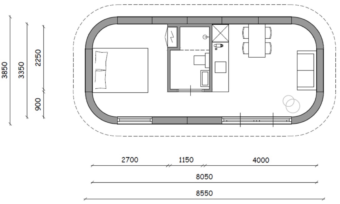 Plattegrond van de Embrace 32